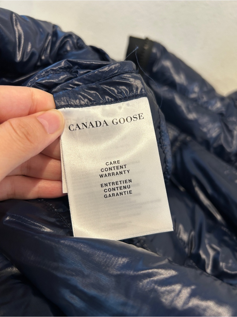 NWT Canada Goose Women Cypress Hooded Jacket Black Disc Navy, Size XS, $1050 - Picture 6 of 16